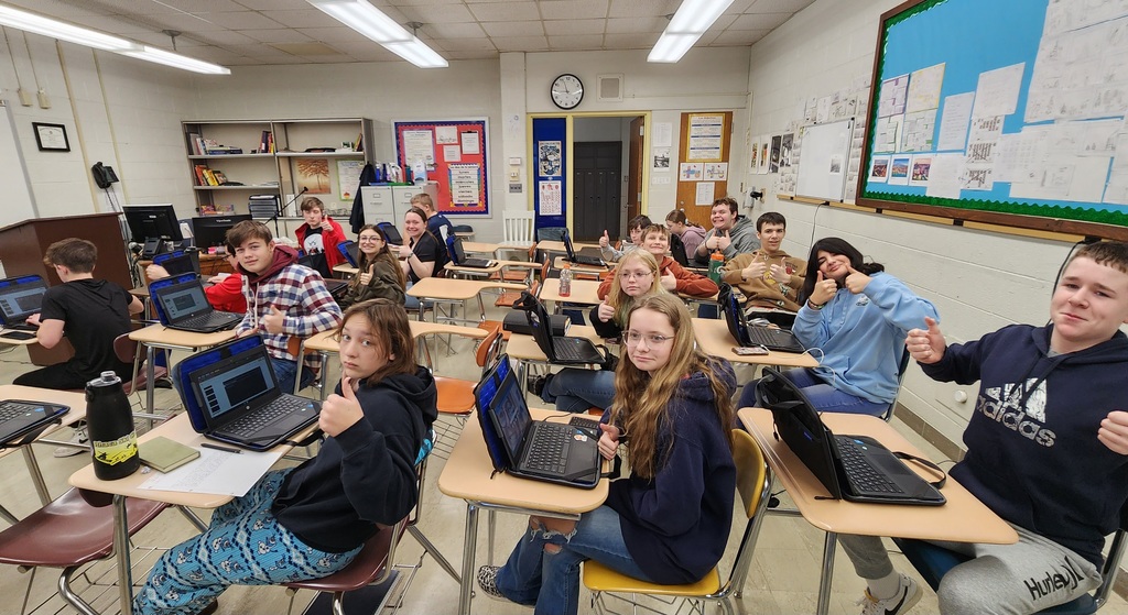students smiling